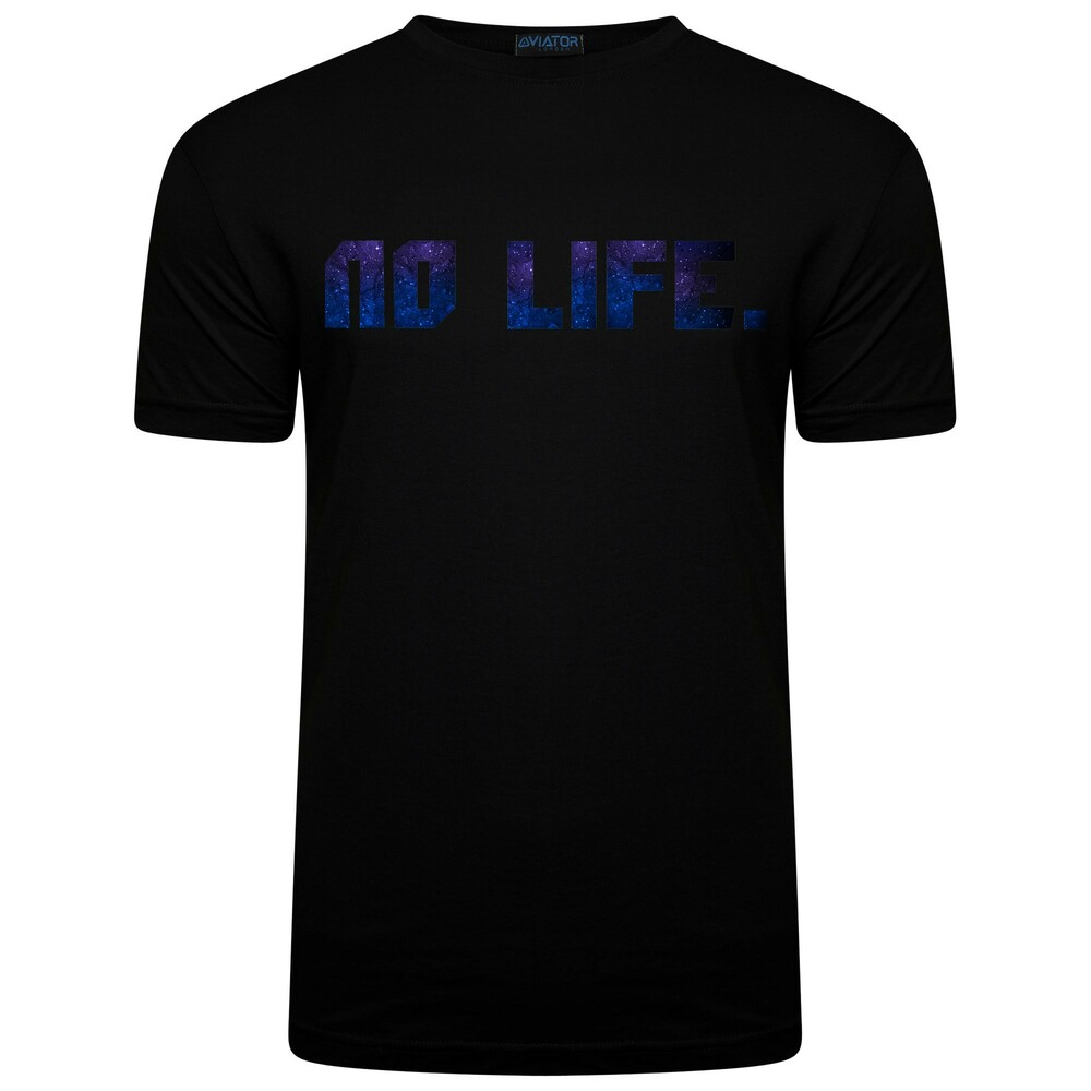 Tričko Wedry No Life Černé Tričko Wedry No Life Černé