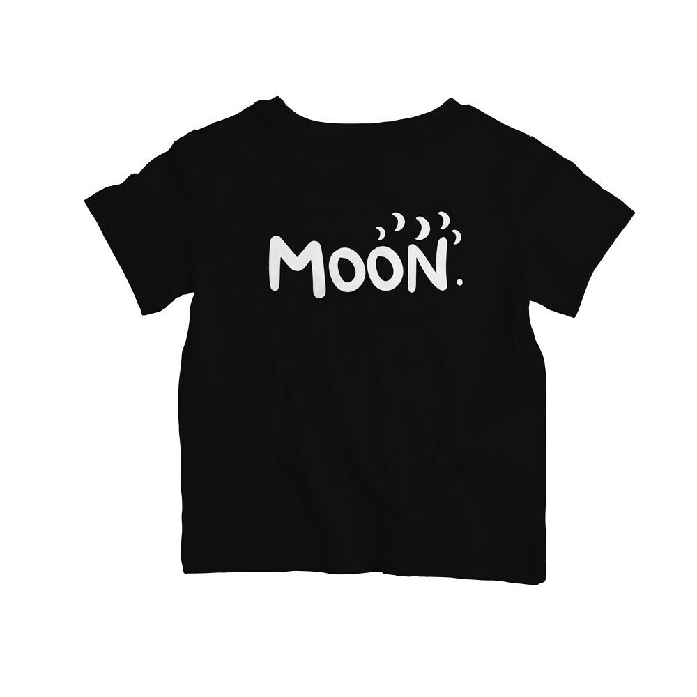 Dětské tričko Moon Černé Dětské tričko Moon Černé