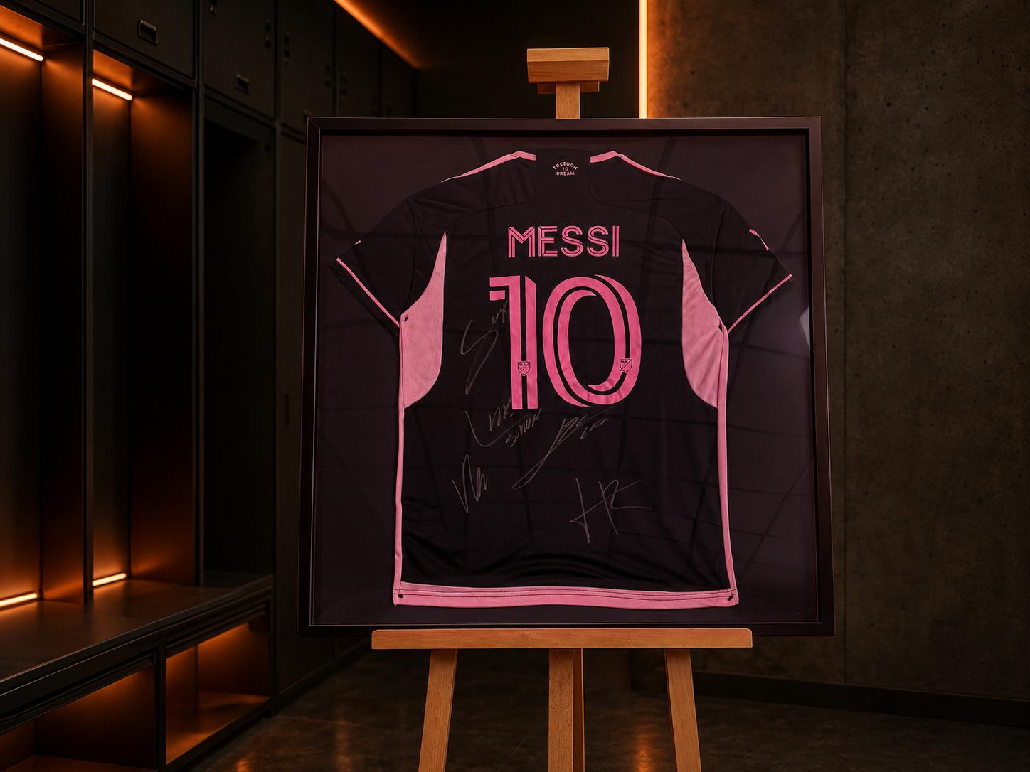 Podepsaný dres Messiho