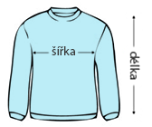 Velikost unisex mikiny na RealGeek.cz Velikost unisex mikiny na RealGeek.cz