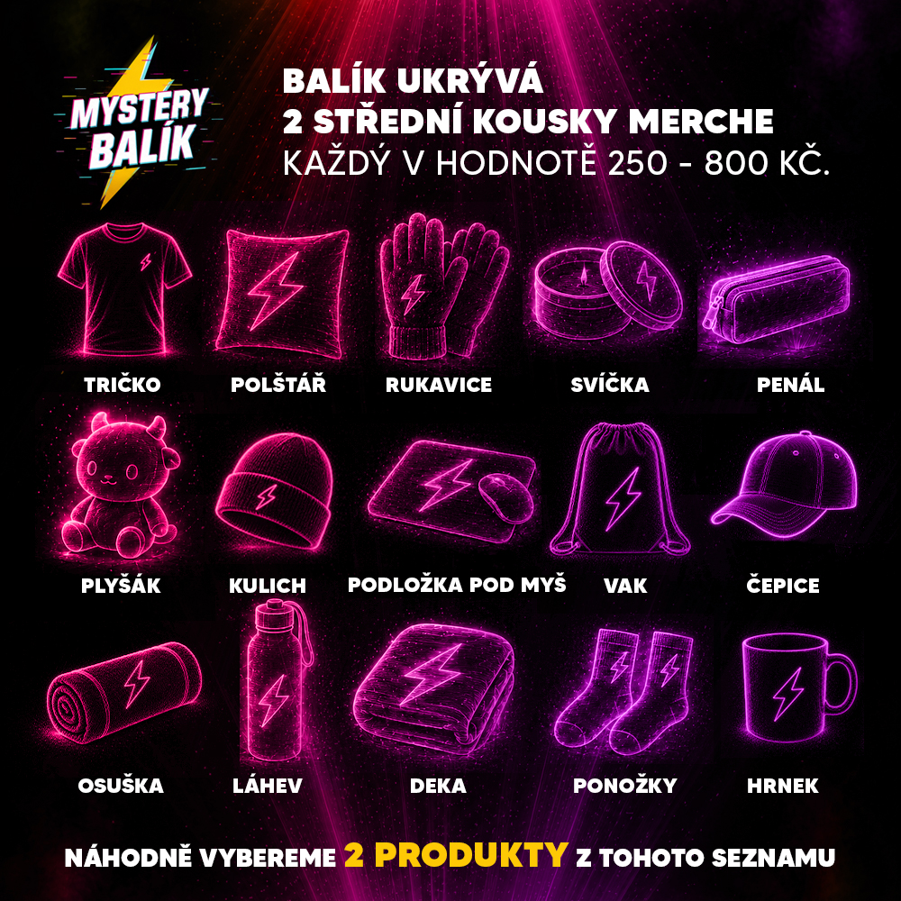Mystery balík – doplňky