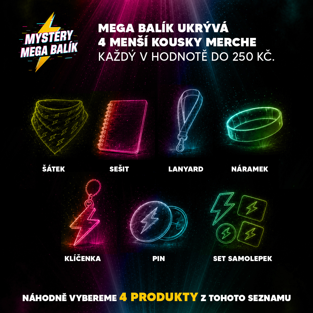 Mystery mega balík – drobnosti