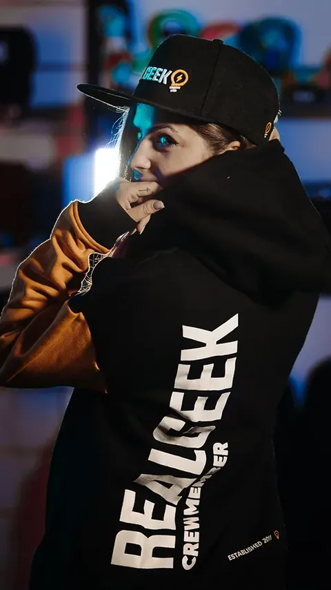 Mikina RealGeek Crewmember