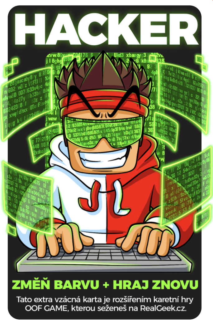 Hacker bonus karta